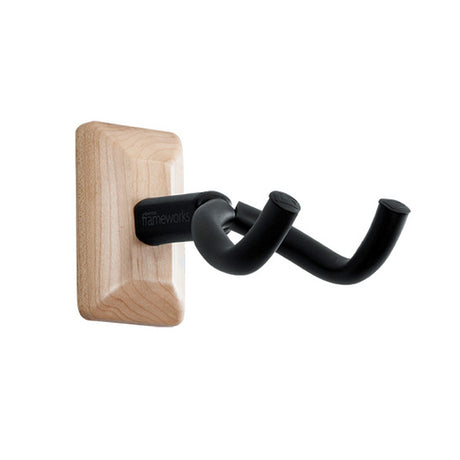 Gator GFW-GTR-HNGRMPL Wall Mount Guitar Hanger Maple - accessories