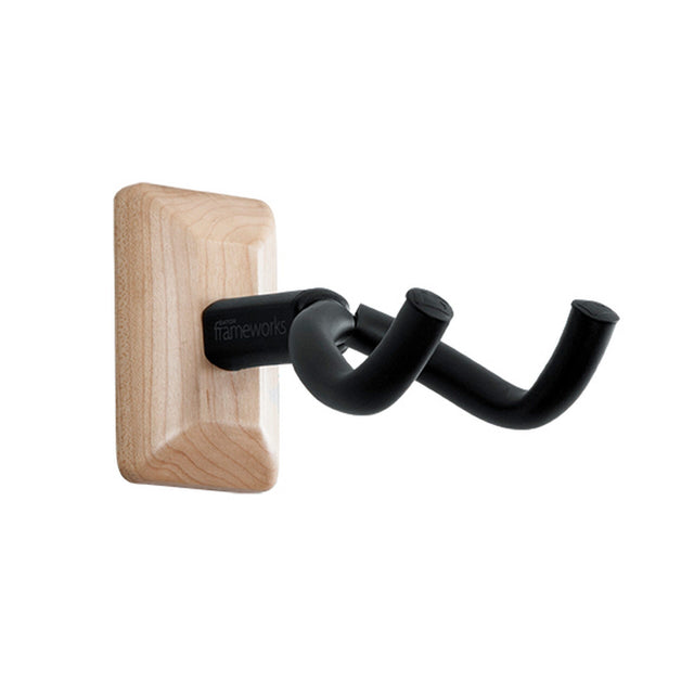 Gator GFW-GTR-HNGRMPL Wall Mount Guitar Hanger Maple - accessories