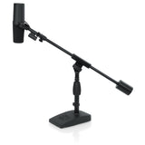 Gator GFW-MIC-0822 Telescoping Boom Microphone Stand for Podcasting and Bass Drum