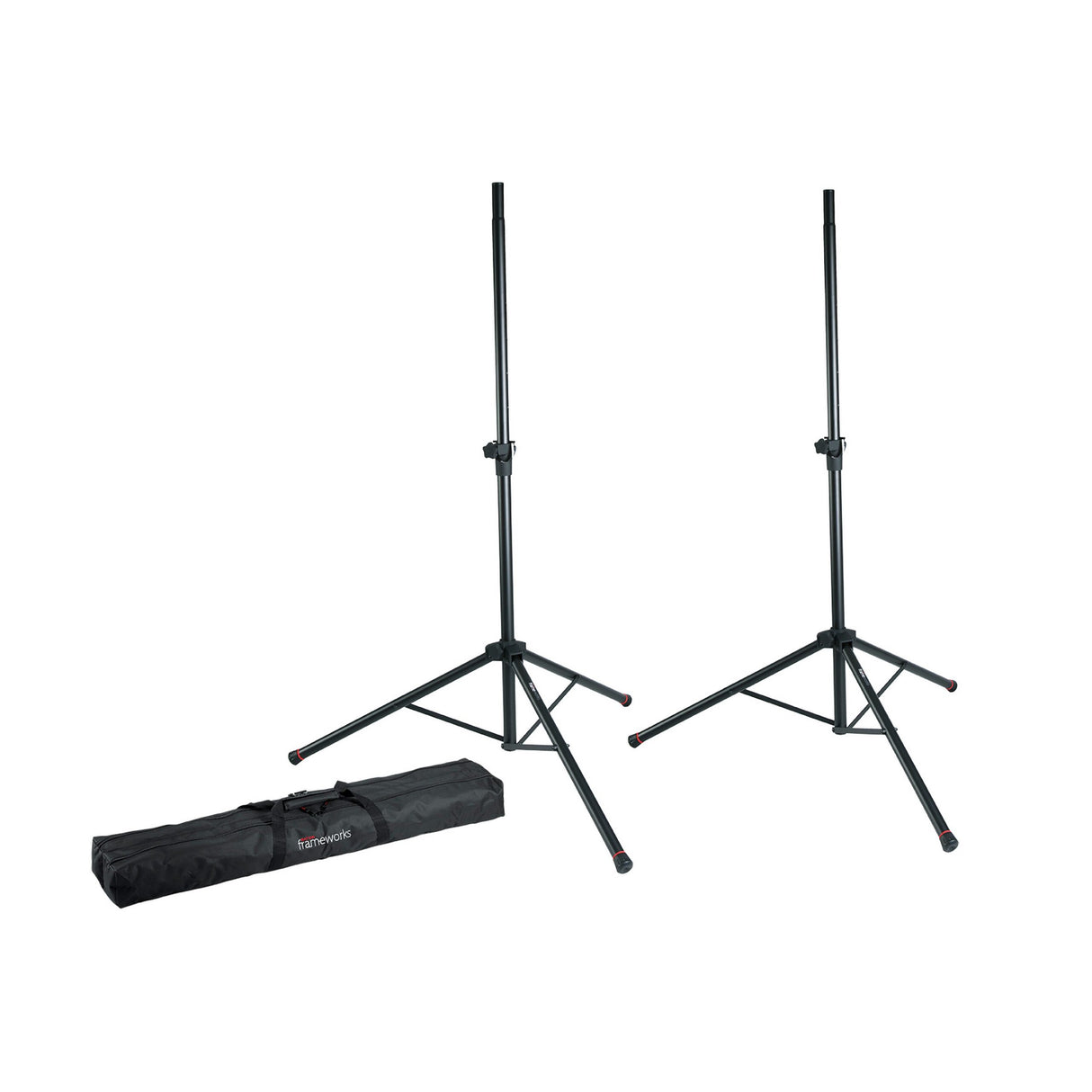 Gator GFW-SPK-2000SET Standard Aluminum Speaker Stands, Pair