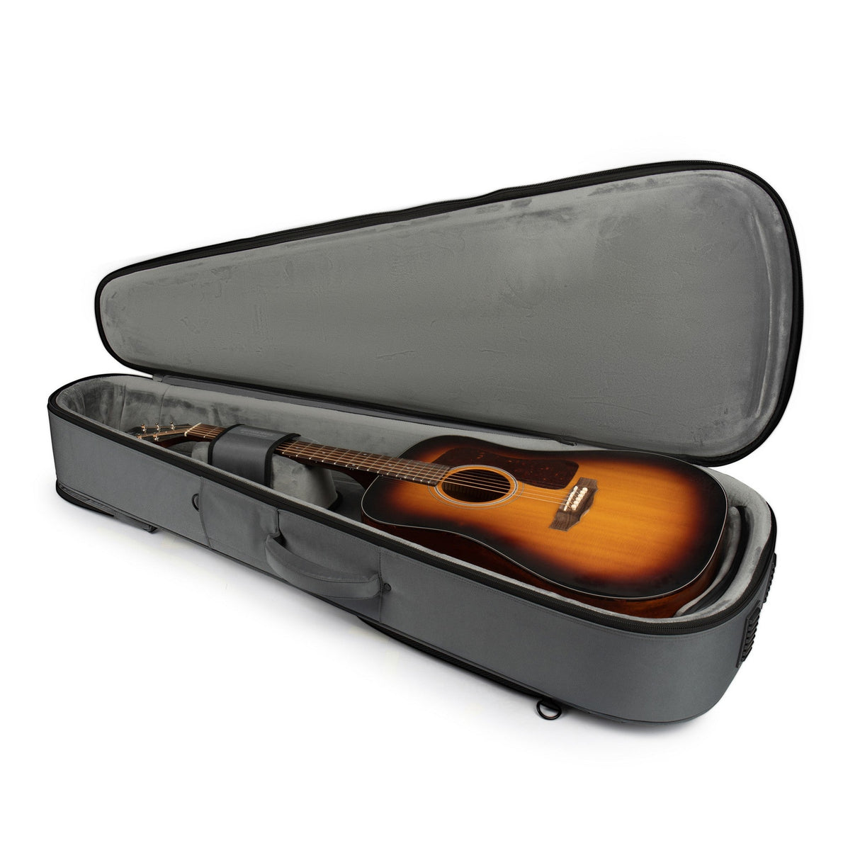 Gator G-ICONDREAD-GRY ICON Series Gig Bag for Dreadnaught Acoustic Guitars Grey - accessories