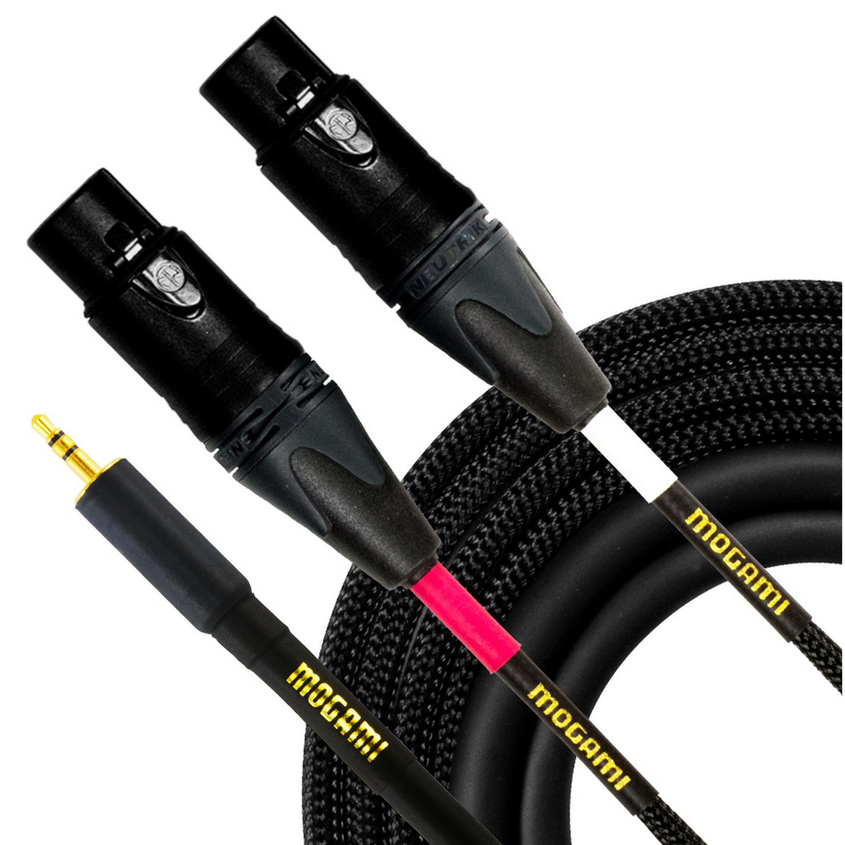 Mogami Gold 3.5 2 XLRF 3.5mm TRS to Dual XLRF Cable