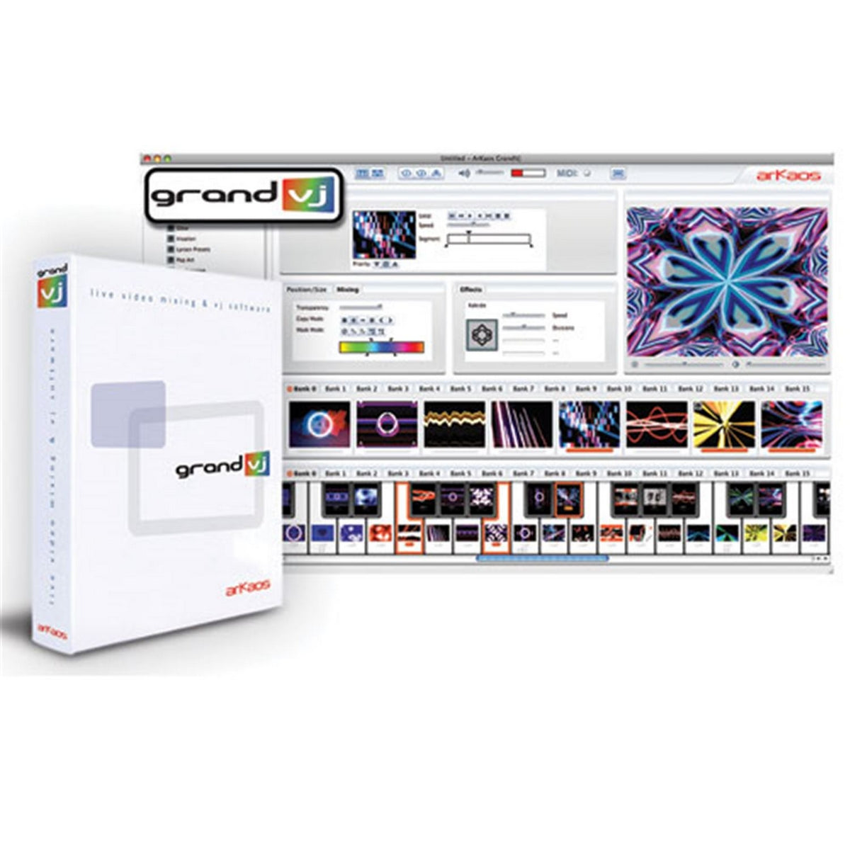 ADJ Grand VJ 2.0 Standard Version Video Mixing Software