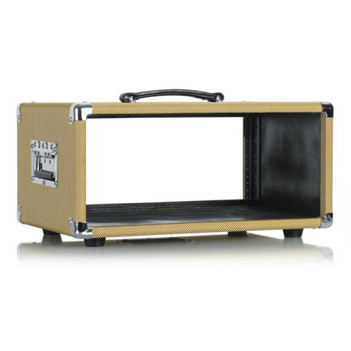 Gator Cases GR-RETRORACK-4TW Vintage Amp Vibe Rack Case 4U Tweed