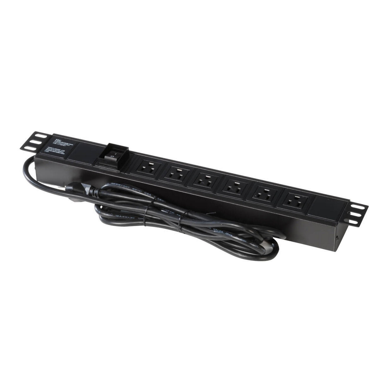 Gator GRW-PWRVERT-6 6-Outlet Power Strip, UL