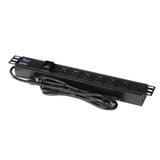Gator GRW-PWRVERT-6 6-Outlet Power Strip UL