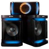 Gemini GSYS-4800 Dual 12-Inch Home Stereo Sound System with Media Player LED Lighting