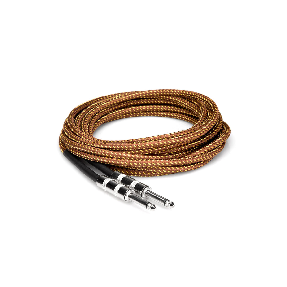 Hosa GTR-518 Straight to Same Tweed Guitar Cable, 18 Foot