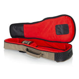 Gator Cases GT-UKE-CON-TAN Tan Transit Bag, Concerto Uke