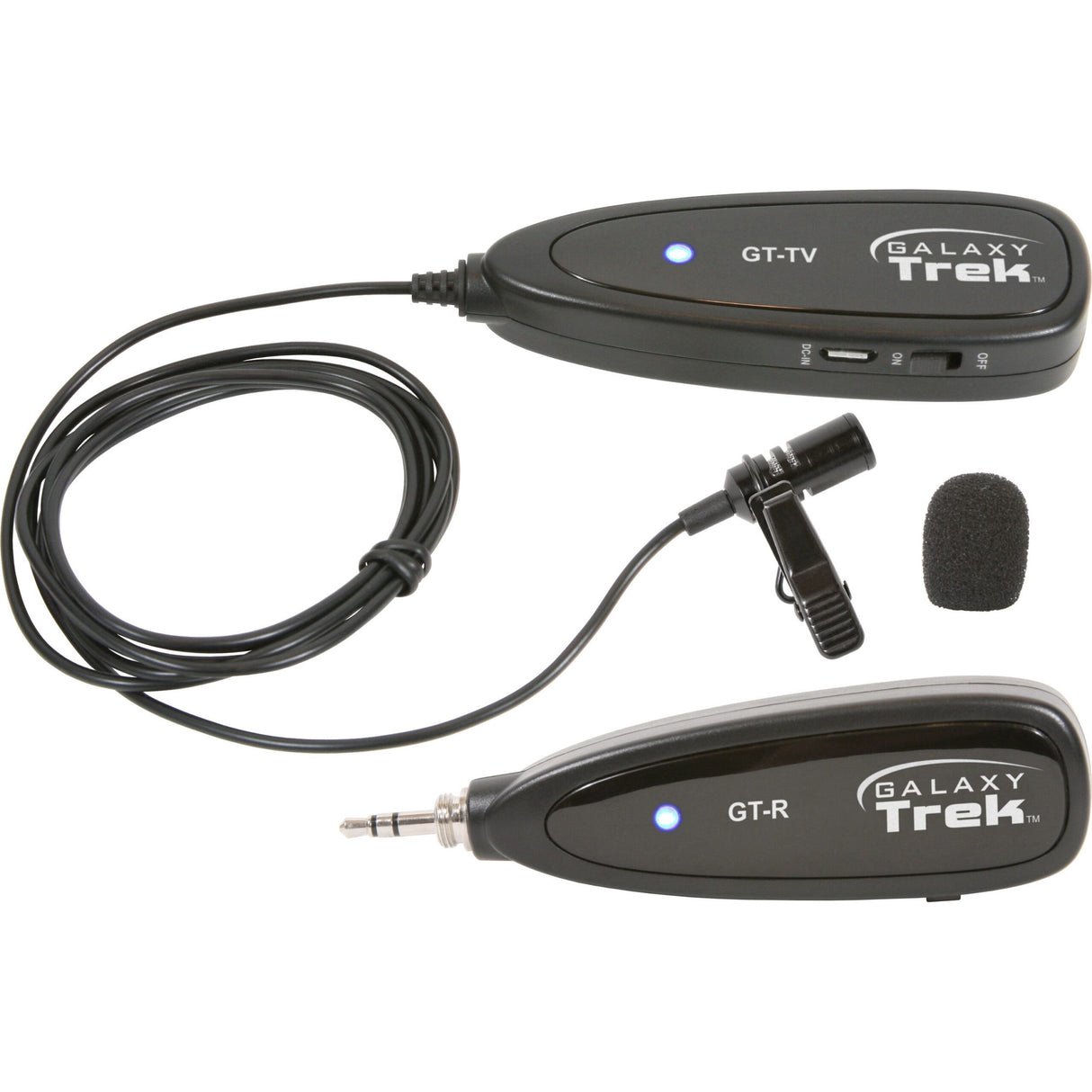 Galaxy Audio Trek GT-V 2.4GHz Mini Wireless Lavalier System