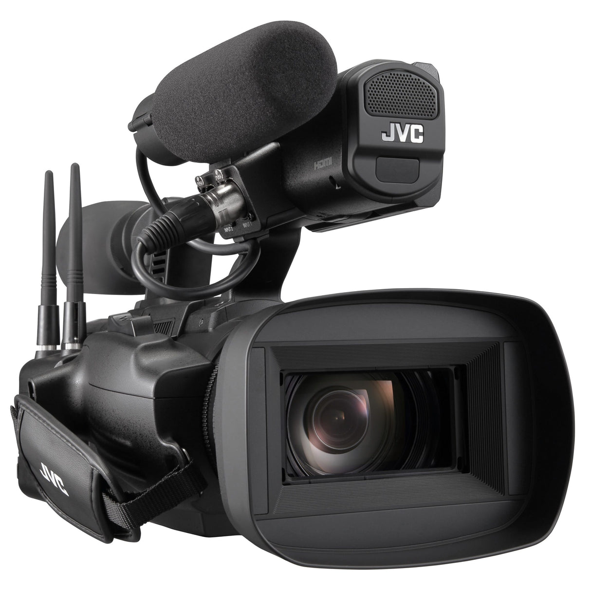 JVC GY-HC550U 4K Hand-Held Connected Broadcast Camera