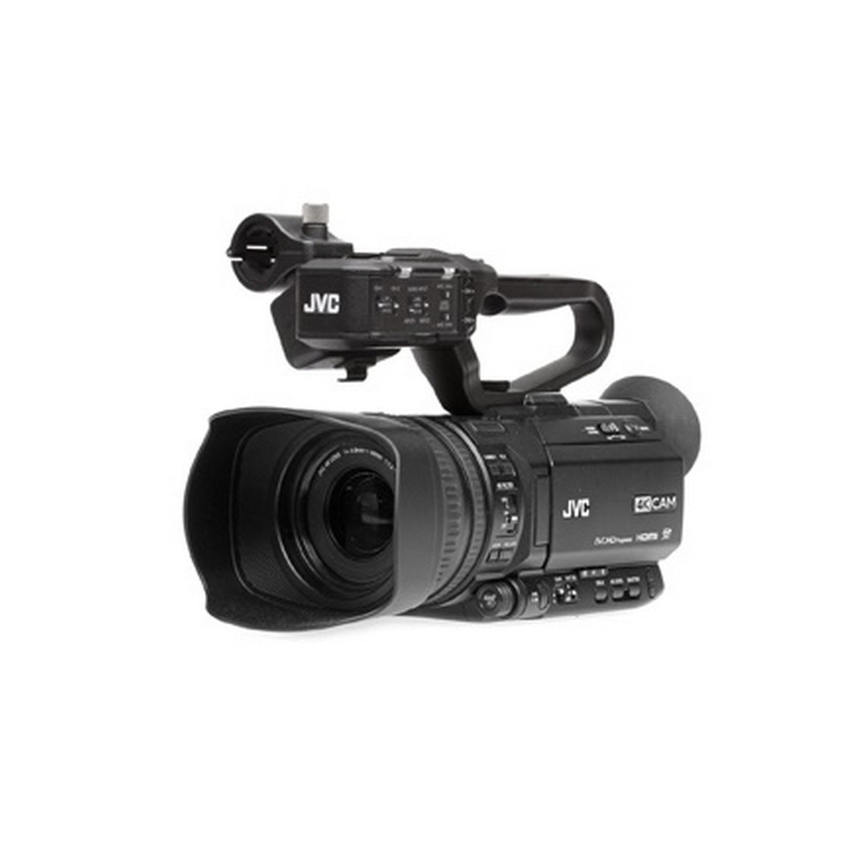 JVC GY-HM250U 4K Compact Handheld Camcorder with Integrated 12x Lens