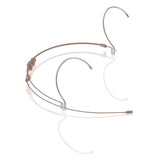 Countryman H6OW7CAN H6 Omni Headset Audio Technica Hirose 4pin for Very Powerful Vocals Cocoa