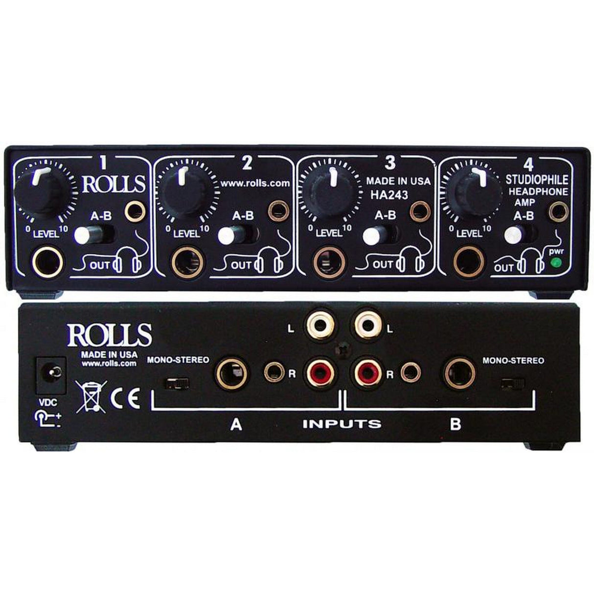 Rolls HA243 Studiophile Headphone Amplifier