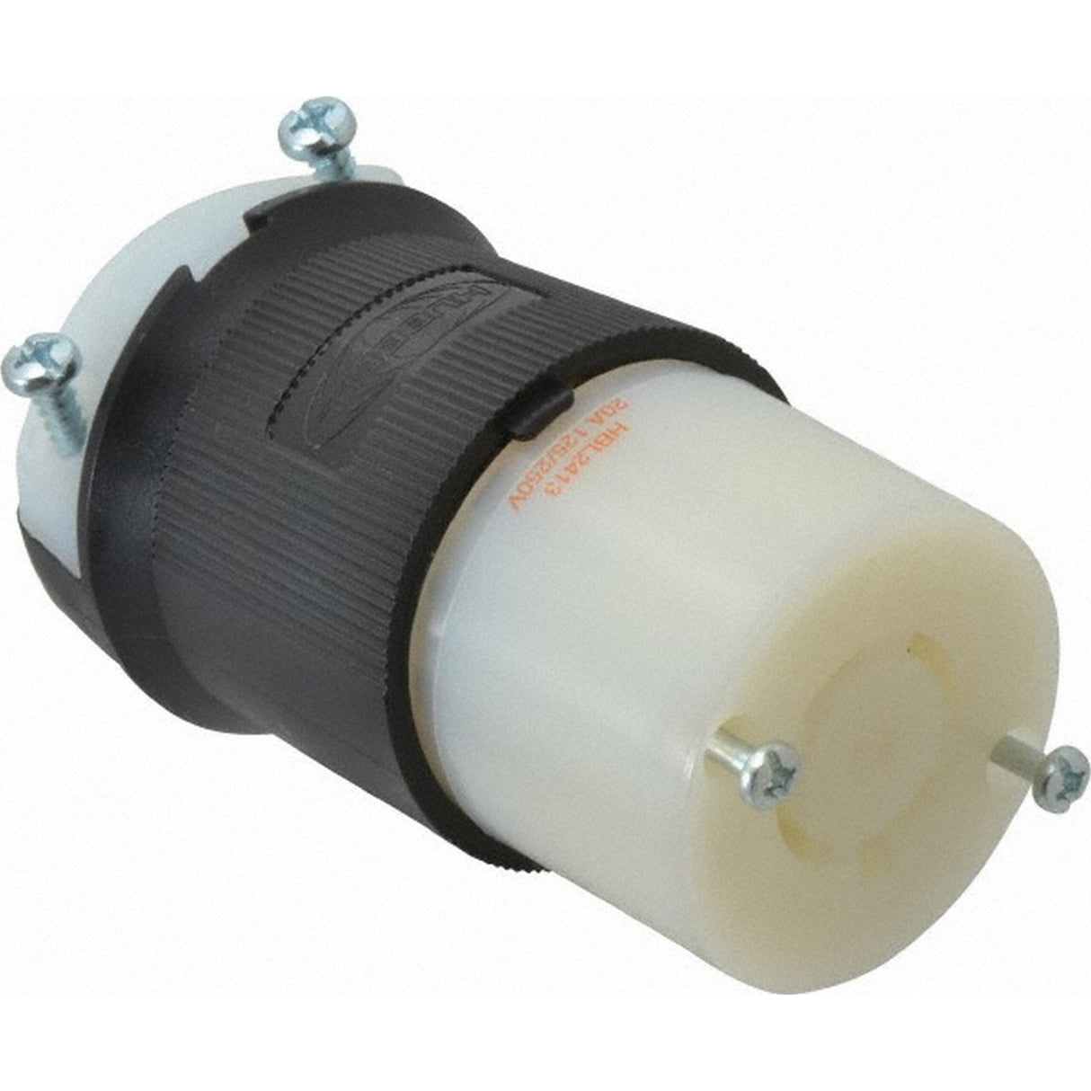 Whirlwind HBL2413 3-Pole 4-Wire 20A 125/250VAC Twist-Lock L14-20R Grounding Connector