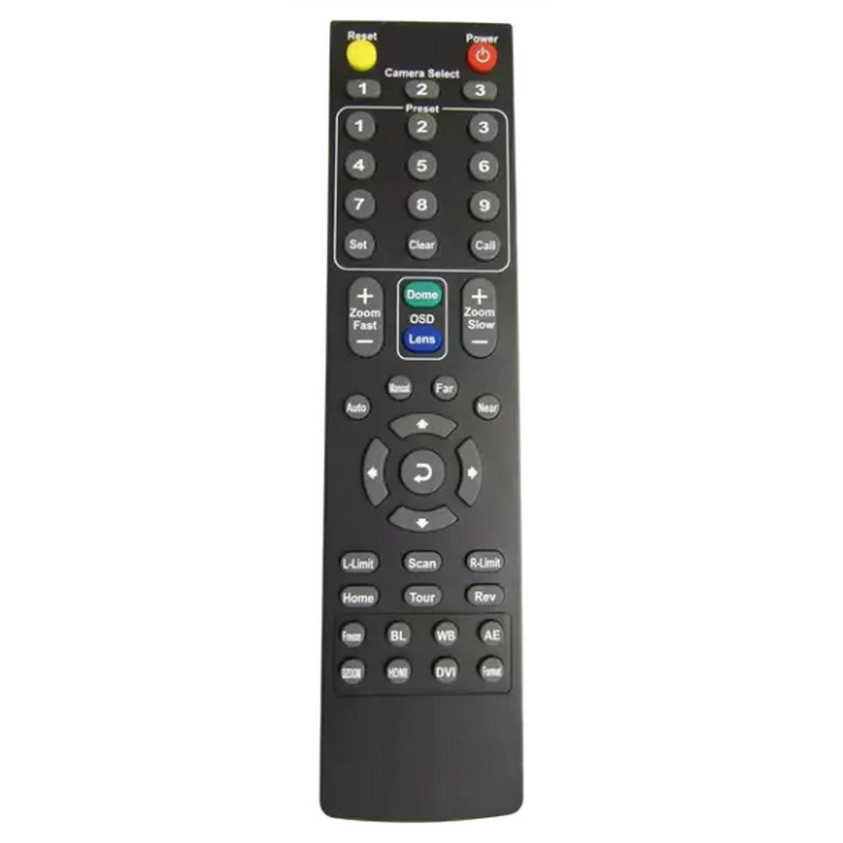HuddleCamHD HC-REMOTE Spare Remote for 3X, 3X Wide, 10X-720, 10X, 20X and 30X Cameras