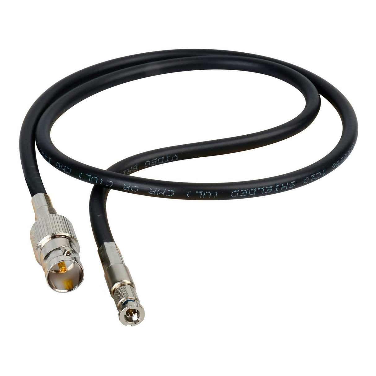 Laird HDBNC1505-BF01 Belden 1505A RG59 HD-BNC Male to BNC Female 6G/HD-SDI Cable, 1 Foot
