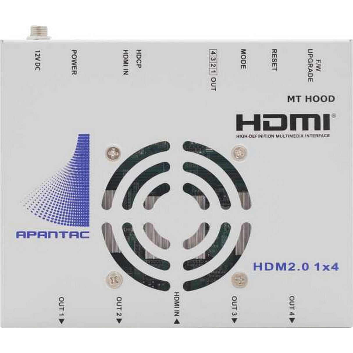 Apantac HDM2.0-1x4-II 1 x 4 HDMI 2.0 Splitter