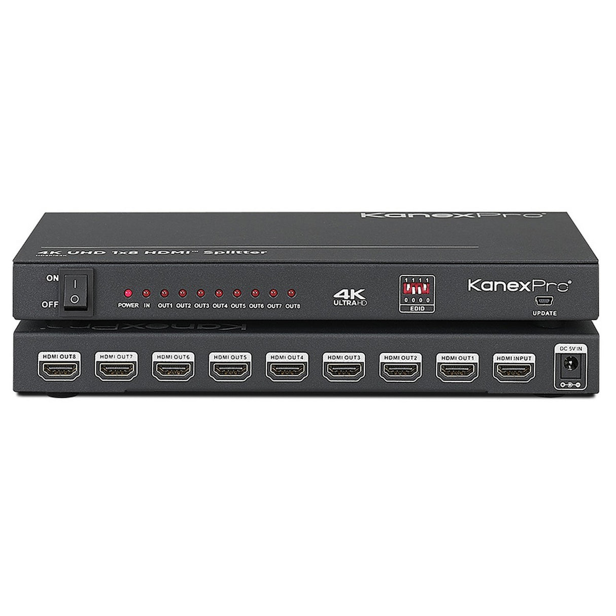 KanexPro HDSP184K HDMI 8-Port Distribution Amplifier