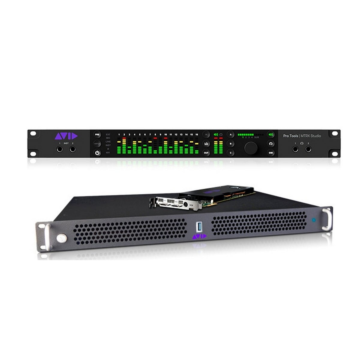 Avid Pro Tools HDX Thunderbolt 3 MTRX Studio Rackmount System