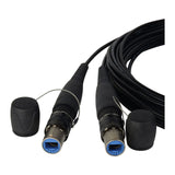 Camplex HF-OC2S-0050 opticalCON DUO to opticalCON DUO Single Mode Fiber Optic Tactical Cable 50-Foot