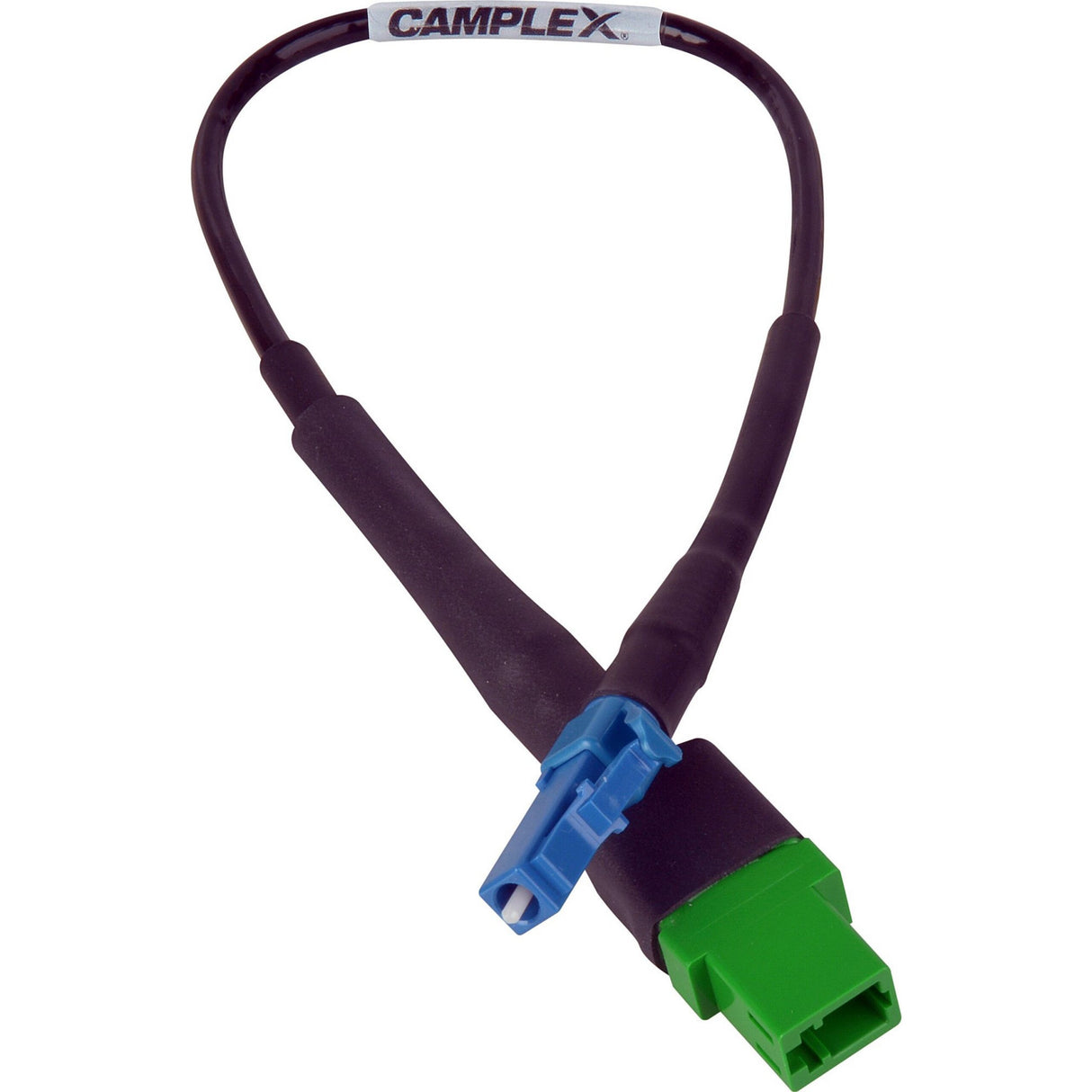 Camplex HF-SM-ALCF-LCM APC LC Female to UPC LC Male Singlemode Fiber Optic Tactical Adapter, 6 Inch