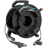 Camplex opticalCON QUAD to opticalCON QUAD SM Fiber Optic Tac Reel 500 Foot