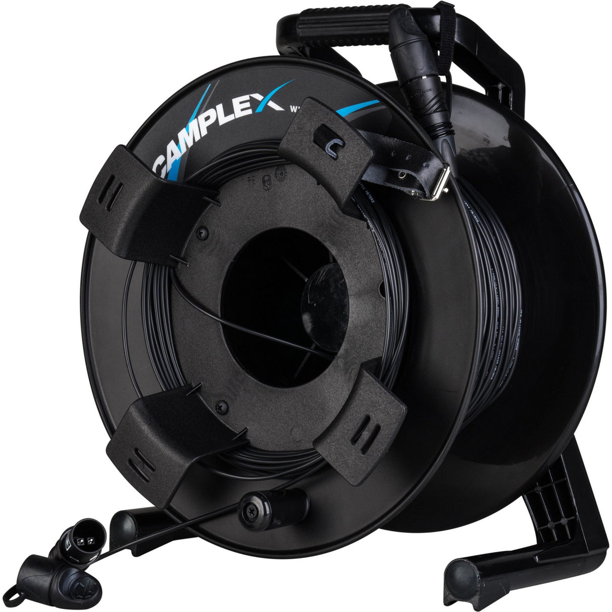 Camplex HF-TROCL2M-1500 opticalCON LITE DUO to DUO Multimode Fiber Optic Tactical Cable Reel, 1500-Foot