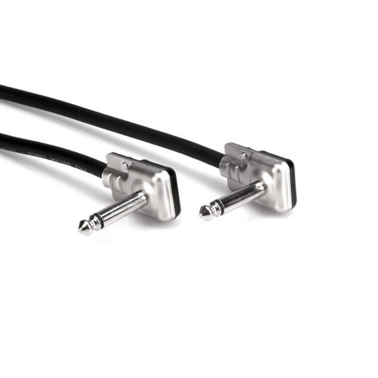 Hosa HGFP-000.5 REAN Low-Profile Right-Angle to Right-Angle Guitar Patch Cable, 6-Inch