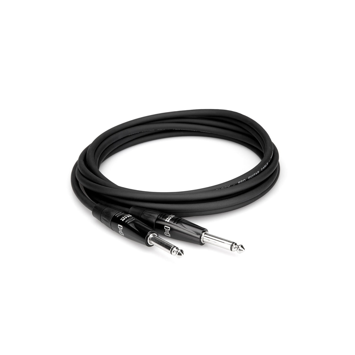 Hosa HGTR-005 REAN Straight to Same Pro Guitar Cable, 5 Foot