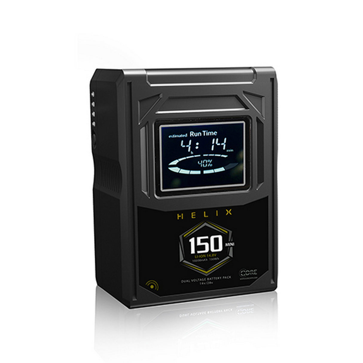 Core SWX HLX-150AG 147Wh Helix 150 Mini Dual Voltage Gold Mount Battery