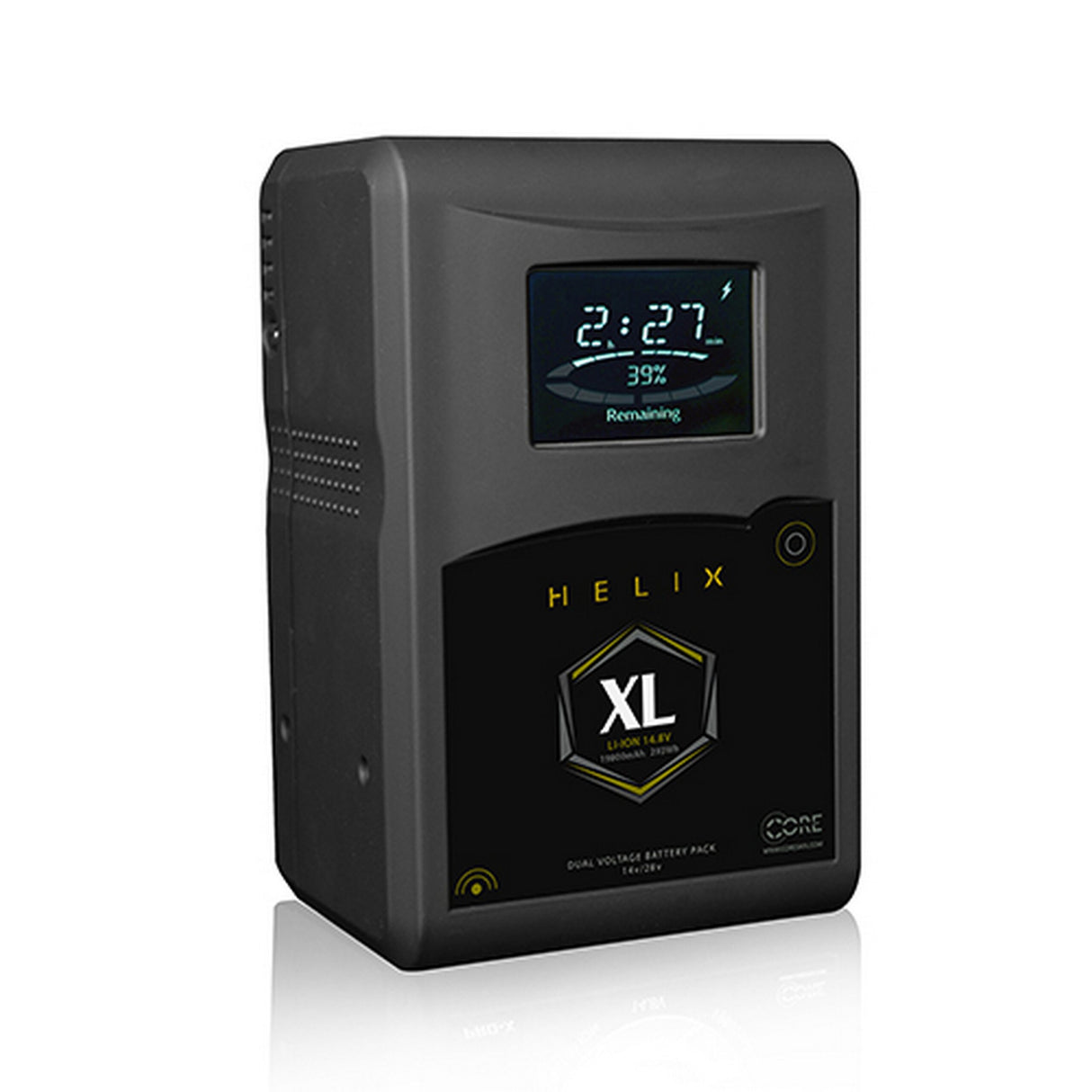 Core SWX HLX-XLAG 293Wh Helix XL Dual Voltage Gold Mount Battery