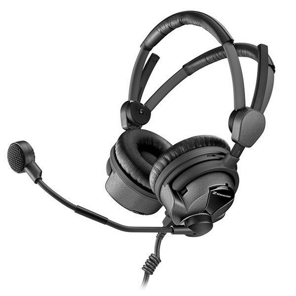Sennheiser HMD 26-II-600-8 Broadcasting Headset with Dynamic Microphone, Unterminated Cable