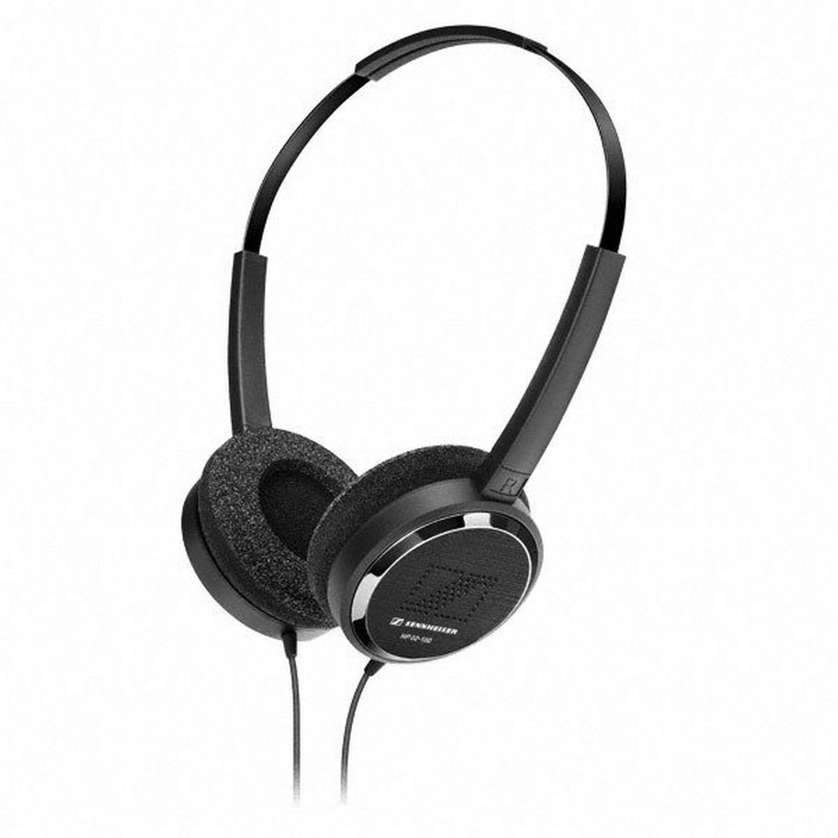 Sennheiser HP02-100 SINGLE On-Ear Headphone with Standard 39 Inch Cable, Single Unit