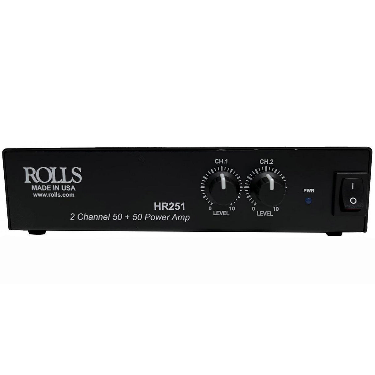 Rolls HR251 Dual Channel 50 Watt Power Amplifier