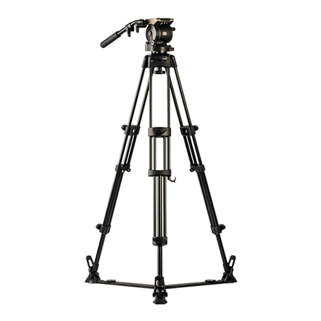 Libec HS-150 Dual Head Tripod System with Floor Spreader