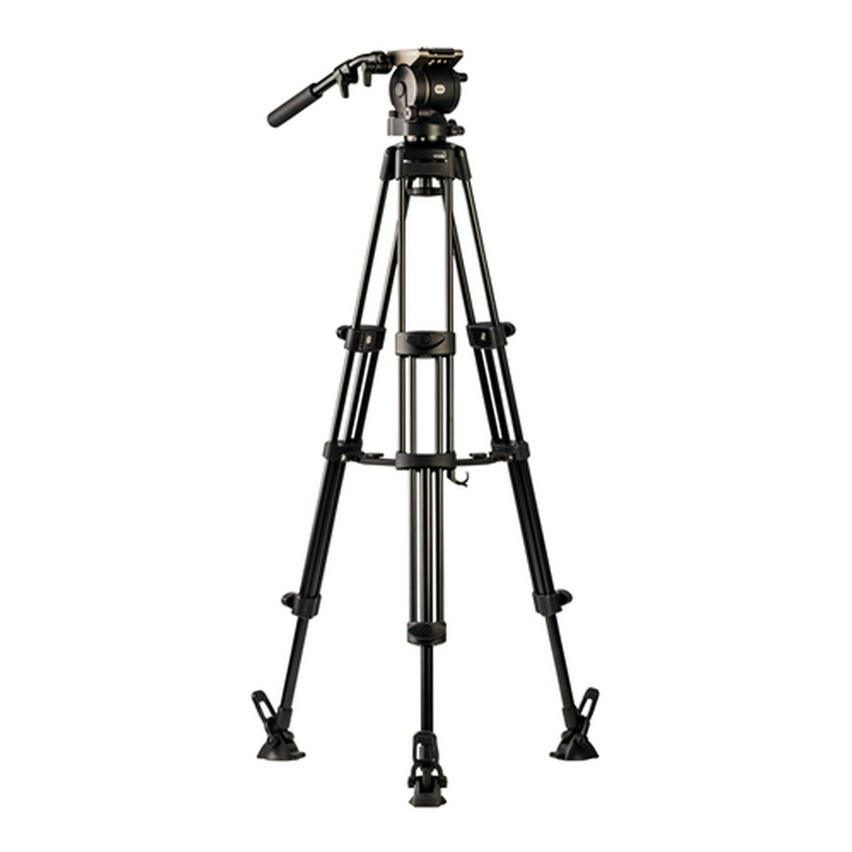 Libec HS-250M Dual Head Tripod System with Mid-Level Spreader