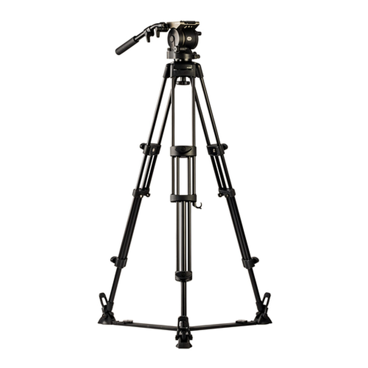 Libec HS-350 Dual Head Tripod System with Floor Spreader