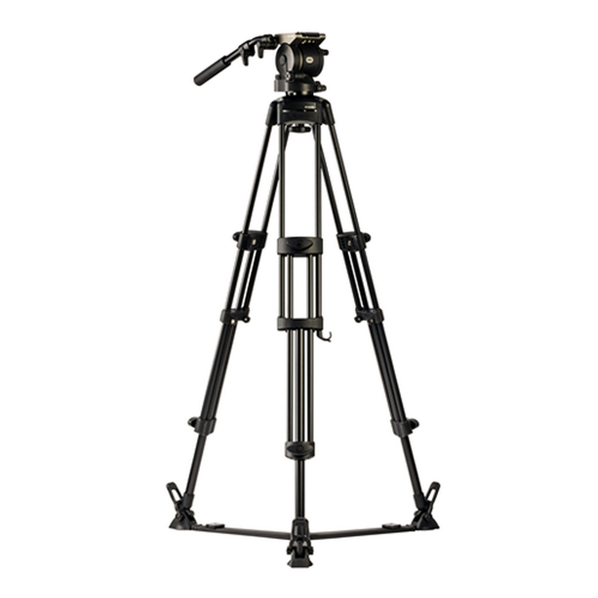 Libec HS-450 Dual Head Tripod System with Floor Spreader