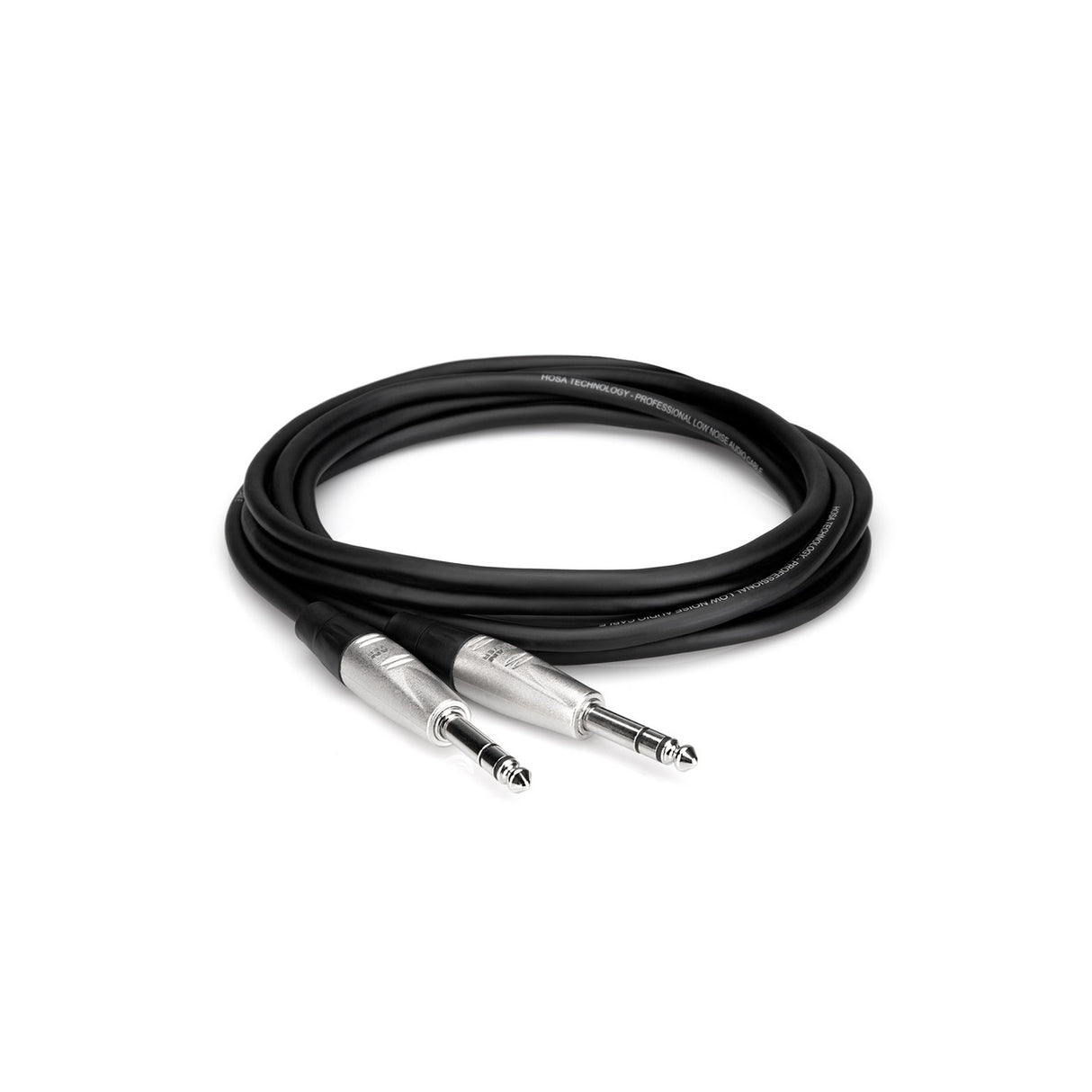 Hosa HSS-015 | 15 Foot REAN 1/4 in TRS to Same Pro Balanced Interconnect Cable
