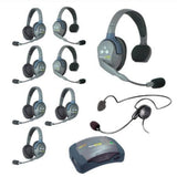 Eartec HUB935CYB UltraLITE and HUB 9 Person Headset System with 3 ULSR 5 ULDR 1 Cyber