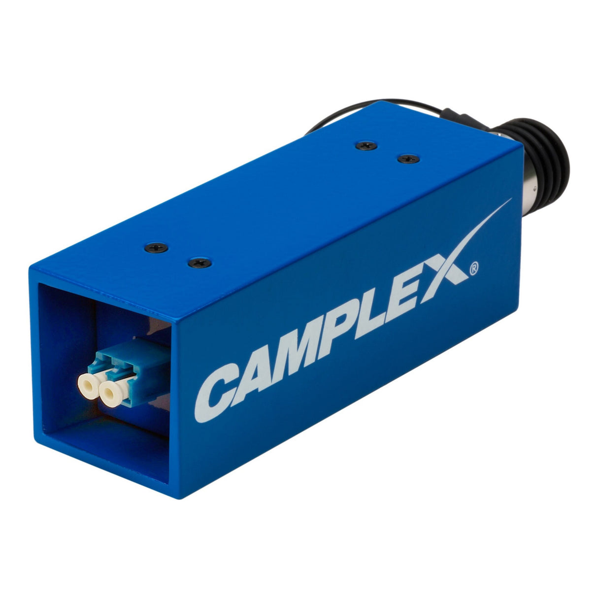 Camplex SMPTE Lemo EDW 311M Female to Duplex LC Fiber Optic Adapter