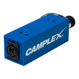 Camplex SMPTE Active/w Power SMPTE 311M Female to Neutrik opticalCon DUO Fiber Optic Adapter