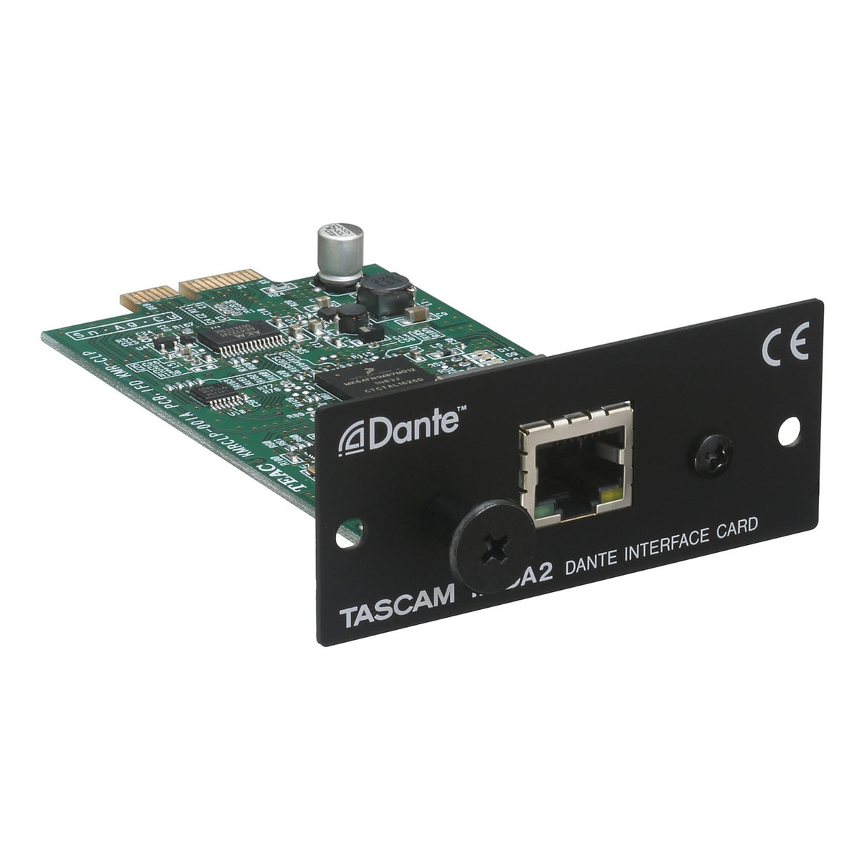 Tascam IF-DA2 Dante Interface Card for SS-R250N/SS-CDR250N, 2 In/2 Out