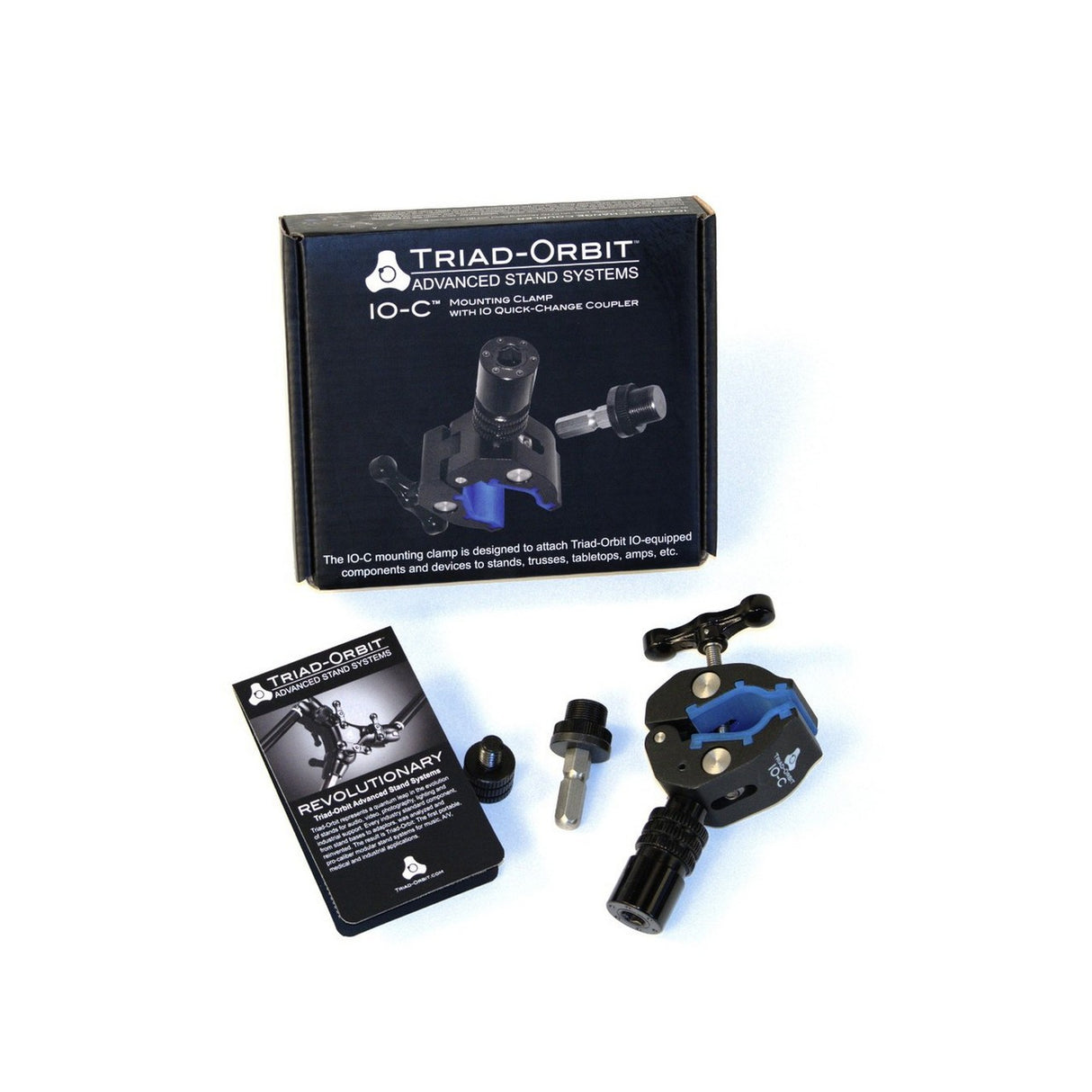 Triad Orbit IO-C | Mounting Clamp with Quick Change Coupler