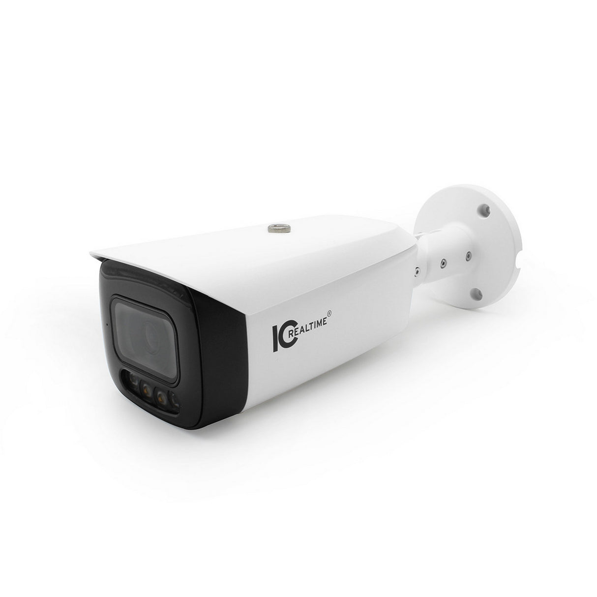 IC Realtime IPMX-B40F-ADW1 4MP IP Indoor/Outdoor Eyeball Bullet Camera, White