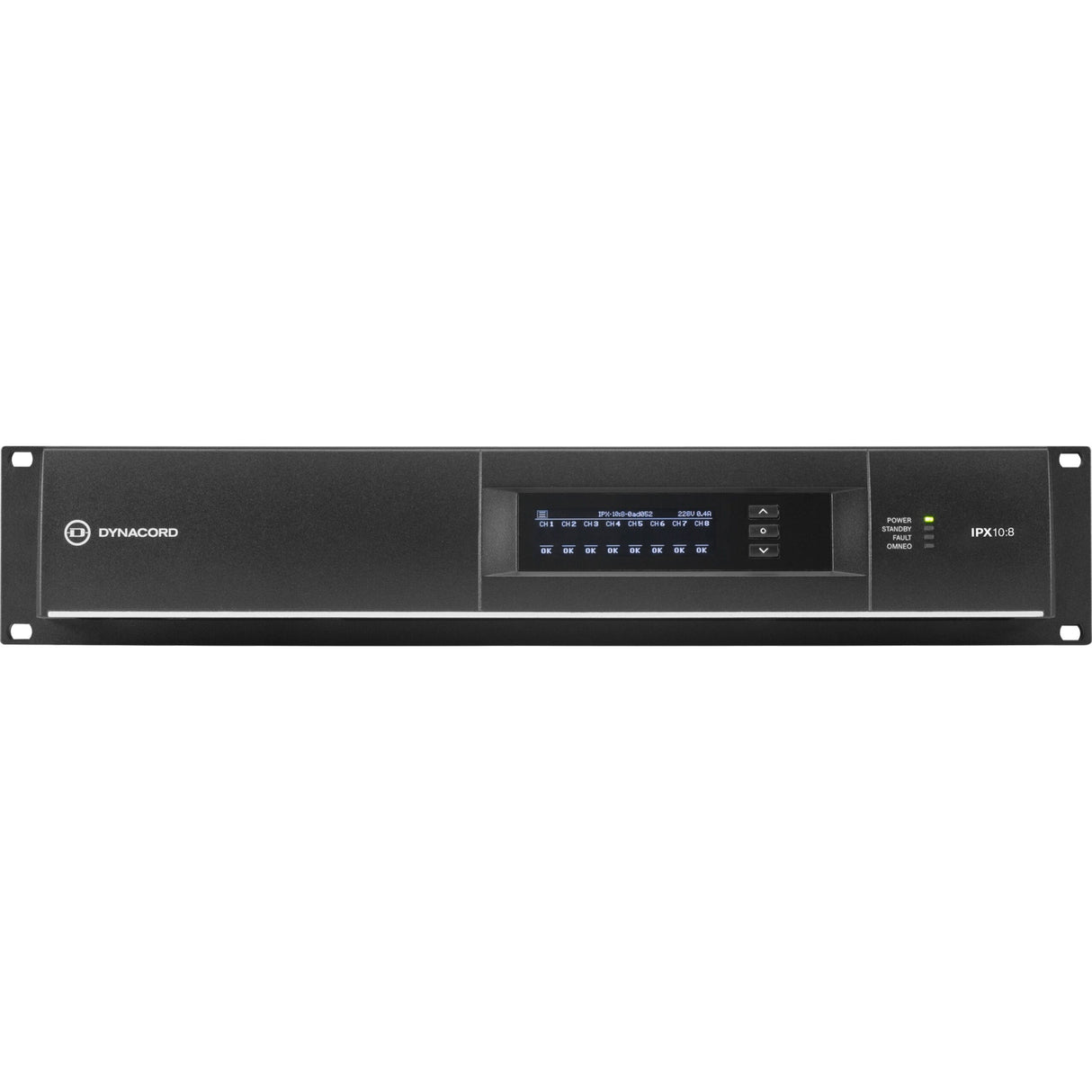 Dynacord IPX10:8 8 x 1250W Multi-Channel Installation DSP Class-D Amplifier