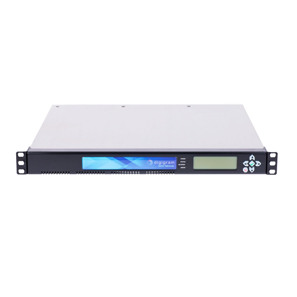 Digigram IQOYA SERV/LINK 24241 Multichannel IP Audio Codec with 24 Mono IP Codec and 12 Stereo AES/EBU I/O