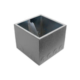 Ace Backstage Co. ISO1028BBXW Polyurethane Encapsulated Full Stage Pocket Extra Deep Back Box with AC Isolation Bracket