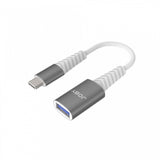 Joby JB01822 USB-C to USB-A 3.0 Adapter, Space Grey